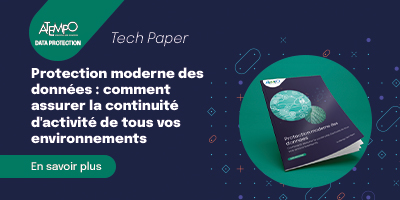 Protection moderne des données et continuité d'activité 