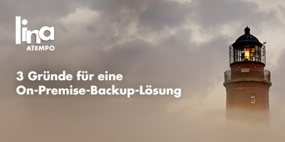 3 Gründe für eine On-Premise-Backup-Lösung